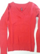 Czerwony sweterek Fishbone