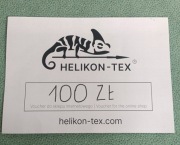 HELIKON TEX - Voucher na 100 zł
