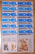 Michel Rundschau - Niemiecki miesięcznik filatelistyczny 1-12 1982 komplet 