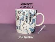 Muminki KUBEK Moomin Arabia Finland - ZIMA 2016 - Koń Śnieżny