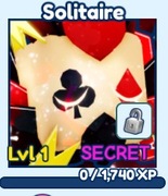 Solitaire |Bubble Gum Simulator Infinity | Roblox sekretny pet 