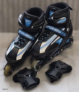 Rolki regulowane SPOKEY rozmiar 38 - 41 Kółka ABEC 5