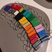 Breloczek klocek lego