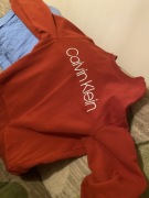 bluza CALVIN KLEIN 100% bawełna CURRIED PUMPKIN L