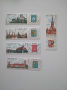 Znaczki Fi 1852-1856 Czyste rok 1970 Turystyka na Piastowskim Szlaku