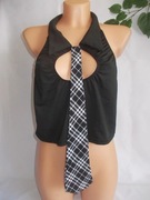 sexy top z krawatem.L/XL