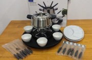 Kela line Lormes karuzela fondue + 2 półmiski