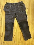 SPODNIE ROBOCZE BLAKLADER C56 czarne 100% bawełna, 96-100 pas