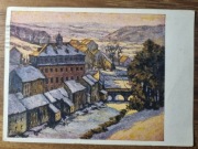 1948 widokówka Eupen nr.5 kasownik  Bydgoszczy z datą 30.12.48