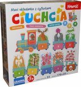 Nowa, zafoliowana gra 'Ciuchcia - maxi układanka'