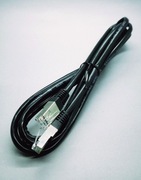 Kabel sieciowy Ethernet patchcord metalowe osłony RJ45 CAT.5E dł 2M skrętk