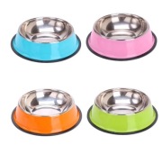 Okrągła miska dla psa oraz kota antypoślizgowe