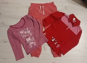 Zestaw bluzki długi rękaw, dresy r. 98-104 3-4 lat