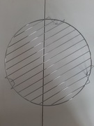 Ruszt grill do kuchenki mikrofalowej 32 cm x 6 cm