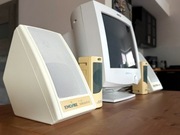 Encore P-120 duże głośniki komputerowe stare kolumienki retro