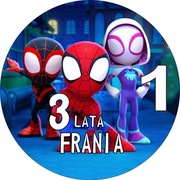 Pan Opłatek na tort - SPIDEY I SUPER KUMPLE