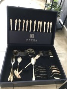 Posrebrzane sztućce Hefra Rapsodia nowe