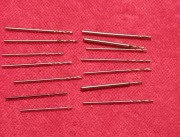 Narzędzia zegarmistrzowskie, wiertła precyzyjne