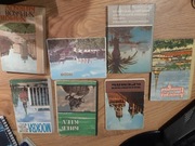 Widokówki foldery z ZSRR moskwa charków kreml leningrad kijów