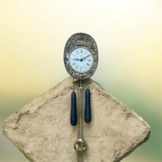 Piękny zegar grawitacyjny po serwisie 100% sprawny i odświeżony z kolekcji