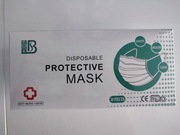 100x Maseczki chirurgiczne 3 warstwowe 50 szt. CE