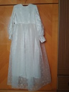 Sukienka komunijna PRL (lata 60), r.128