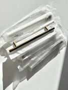 NOWY Metalowe uchwyty do szuflady złoty połysk 7 szt.