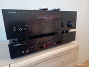 YAMAHA MusicCast R-N303D + CD-S303 Stan bdb Gwarancja. Czarny.
