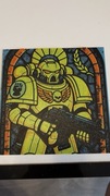 Witraż Plakat Warhammer 40k Imperial Fists