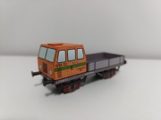 Model kartonowy zabawka pociąg ciężarówka 1:64 drezyna Kolzam WM10 