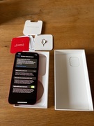 IPHONE 12 128GB CZERWONY (PUDEŁKO + POKROWIEC) STAN BDB