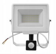 Lampa LED 30w z czujnikiem ruchu 4500k neutralna barwa 2700lm naświetlacz 