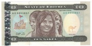 Erytrea 10 Nakfa 1997 r