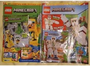 Lego Minecraft Żelazny Golem, Creeper zielony i odkrywca Jaskiń