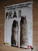 PIŁA 2, 5 / SAW II, V - Horror Plakat kinowy, Jigsaw BDB