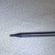 Frez palcowy pelnoweglikowy skrętny trzy piórowy trzpień 6 mm 