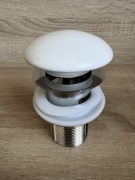 Korek umywalkowy na klik Ceramiczny