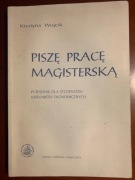 Piszę pracę magisterską Krystyna Wojcik