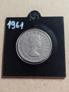 Moneta Wielka Brytania 2 szylingi floren 1961