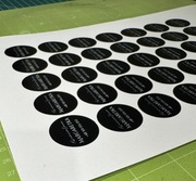 Naklejki na zamówienie - logo, handmade | szybka realizacja