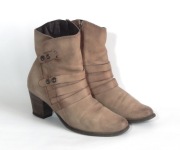 MARCO TOZZI BUTY BOTKI 39 SKÓRA NATURALNA
