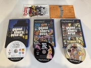Zestaw GTA na PS2 - trzy części