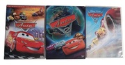 Auta 1-3 DVD Disney Pixar Bajki Dla Dzieci Trylogia Dubbing Polski Komplet