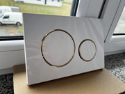 Nowy Przycisk spłukujący do Wc Geberit sigma złoty