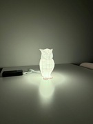 Lampka Nocna dla dzieci SOWA zmieniająca kolory