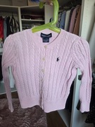 Warkoczowy sweter kardigan 