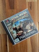 Star Wars Jedi Power Battles PS1 Wersja Ang Black Label Unikat