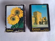 Zapałki kolekcjonerskie zestaw 2 szt Polska . Duże .