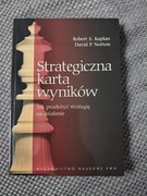 Strategiczna karta wyników Kaplan Norton