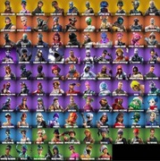 OG konto fortnite od 0-100 og skinów